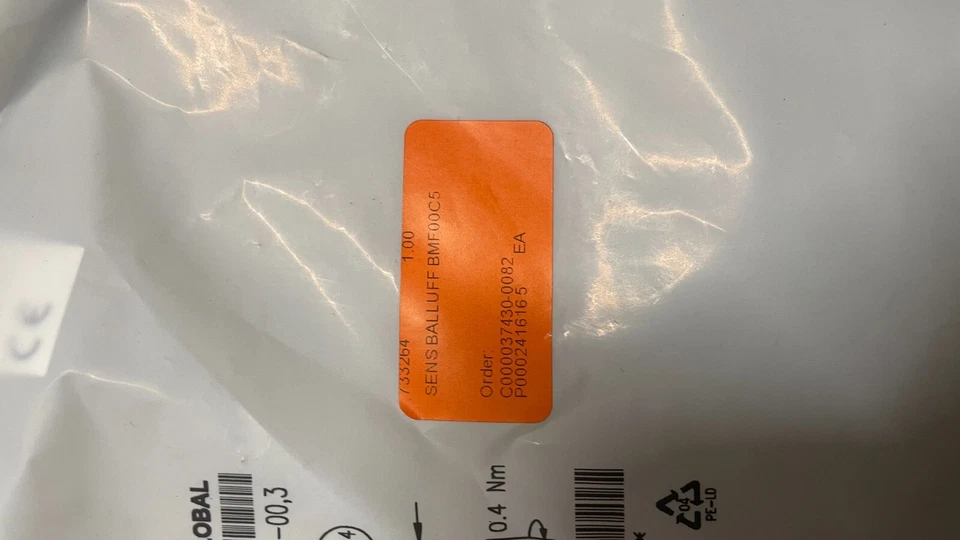 New Balluff BMF00C5 Sensor Magnetic Field T-slot Drop-in PNP N/O M12 .3m PUR - Image 3 of 4