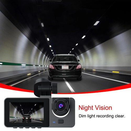 4K Dash Cam Front and Rear and Inside Dash 3-Camera With Free 32GB TF Card USA - Picture 9 of 22