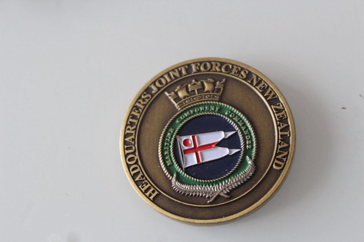 Headquarters Joint Forces New Zealand Challenge Coin | eBay