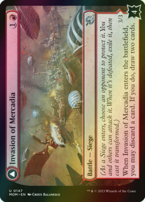 MTG Invasion of Mercadia // Kyren Flamewright Foil ** MOM ** English (NM)