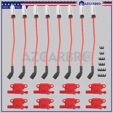 8 Ignition Coil & Spark Plug Wire for Chevy Tahoe GMC Sierra Saab UF413 12570616