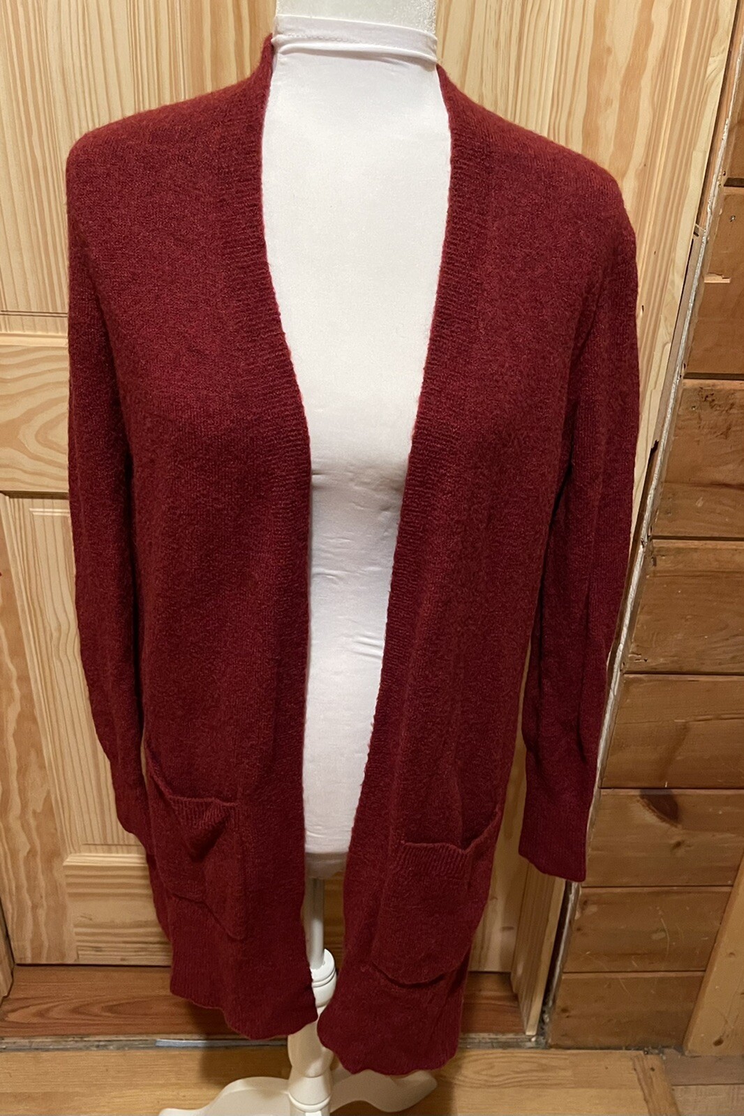 Madewell Red Merino Wool/Alpaca Blend Longline Cardigan Size XSmall ~ EUC |  eBay