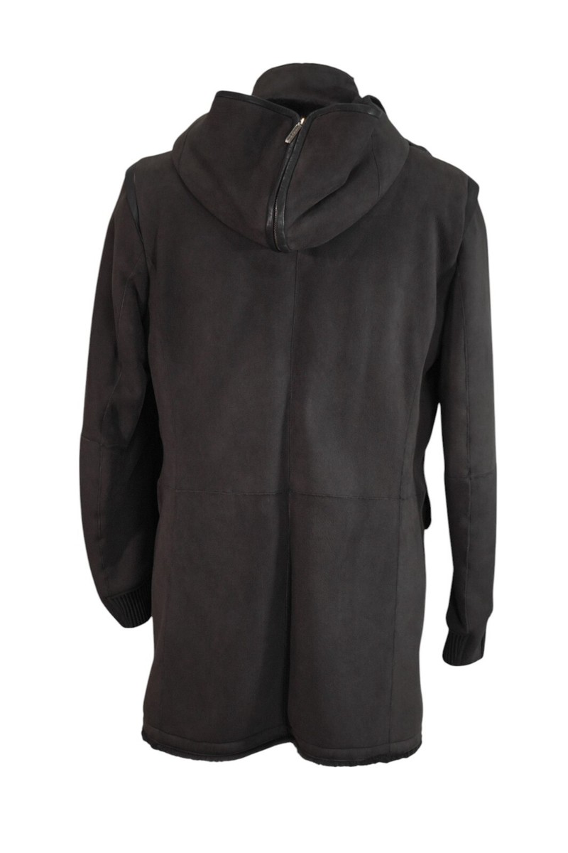 NEW 15850,00 STEFANO RICCI Top Coat Outwear FUR Sport Size Us M Eu