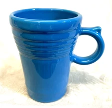 FIESTA PEACOCK BLUE Latte Cappuccino MUG,  18 OZ  Retired   Kohl's Style    VGC