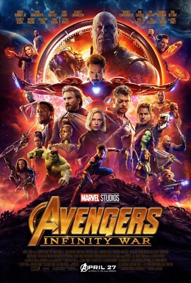 Avengers infinity war A1 Poster Movies Films Poster Prints UK