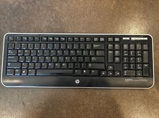 HP Wireless Keyboard Model KBRF1921 Black No USB Transceiver