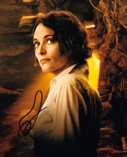 PHOEBE WALLER BRIDGE signed Autogramm 20x25cm INDIANA JONES in Person autograph