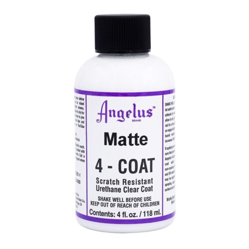 Angelus Leather Paint Acrylic Satin Gloss High Gloss 2 Hard 4Coat Matte Finisher - Picture 21 of 35