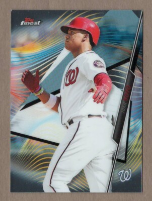 JUAN SOTO 2020 Finest #14 Base Card Topps Washington Nationals Yankees Padres