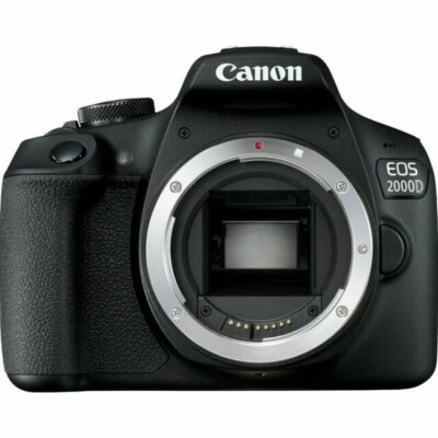 (Open Box) Canon EOS 2000D DSLR Camera - Black (Body Only) #661