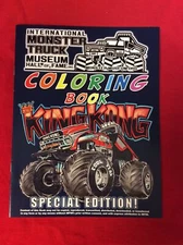 International Monster Truck Museum Collectible Coloring Book #3 18 Real Trucks
