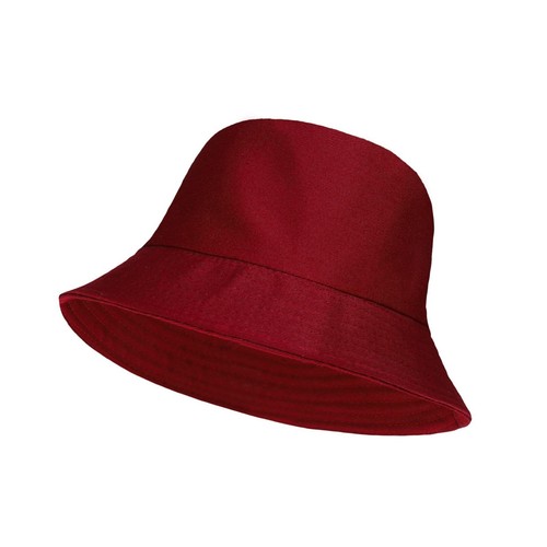 Unisex 100% Cotton Bucket Hat Sunshade Cap Fisherman Summer Beach Headwear Hats - Afbeelding 6 van 19
