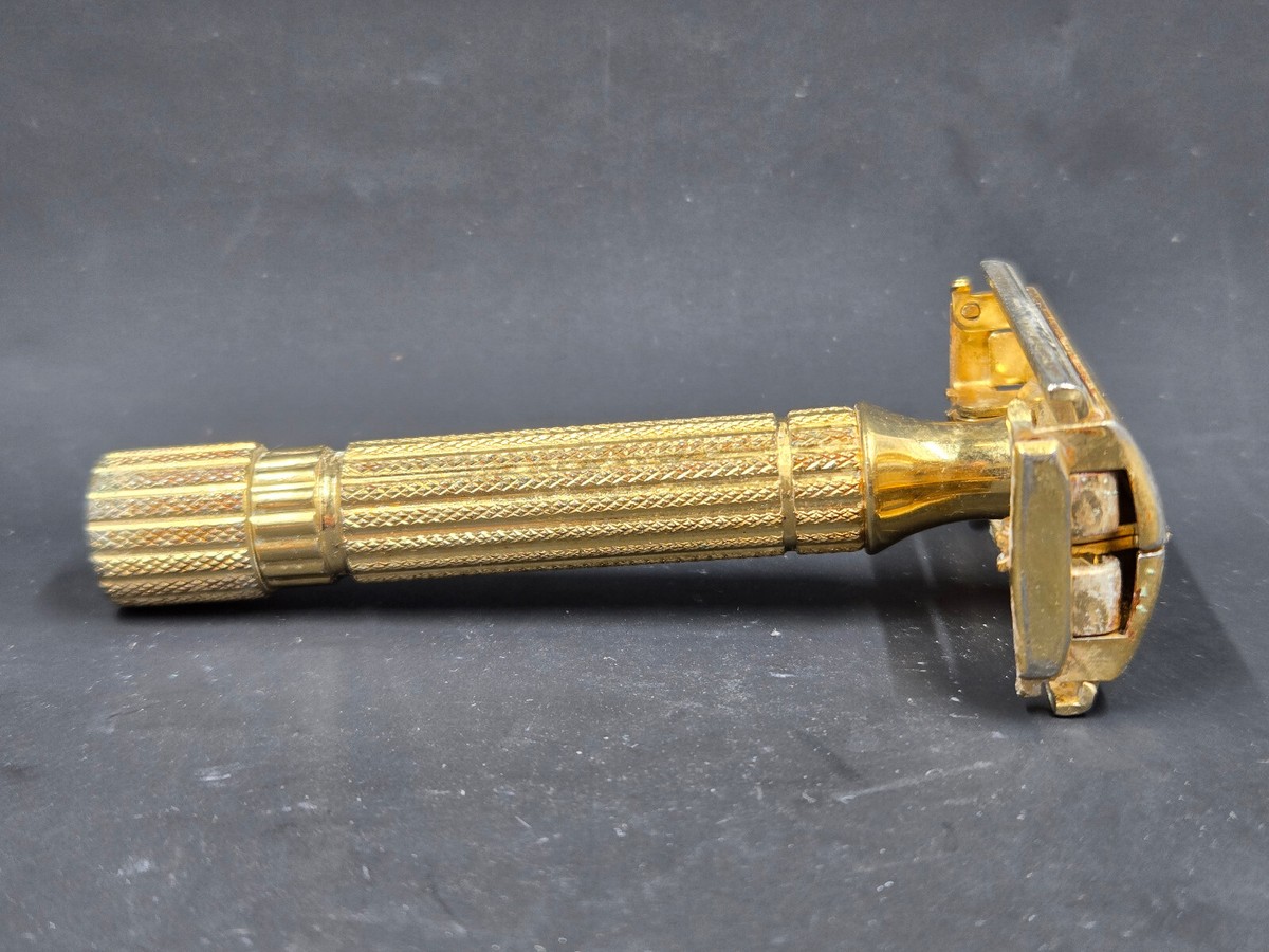 Gillette Aristocrat Gold Vintage 1948 Safety Razor | eBay