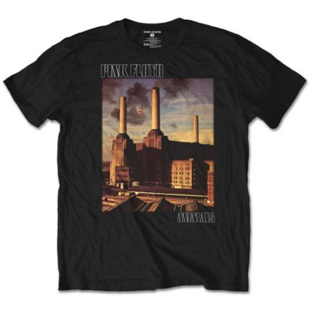2005 PINK FLOYD/ ANIMALS バンド Tシャツ Pink Floyd Men's T-shirt Animals Album Floating Pig Artwork