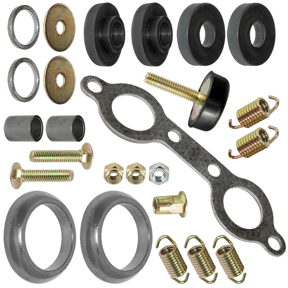 Kit silenciador silenciador escape para Polaris Sportsman 700 EFI 2002-2006 / MV7 2005 Foto 4 de 4