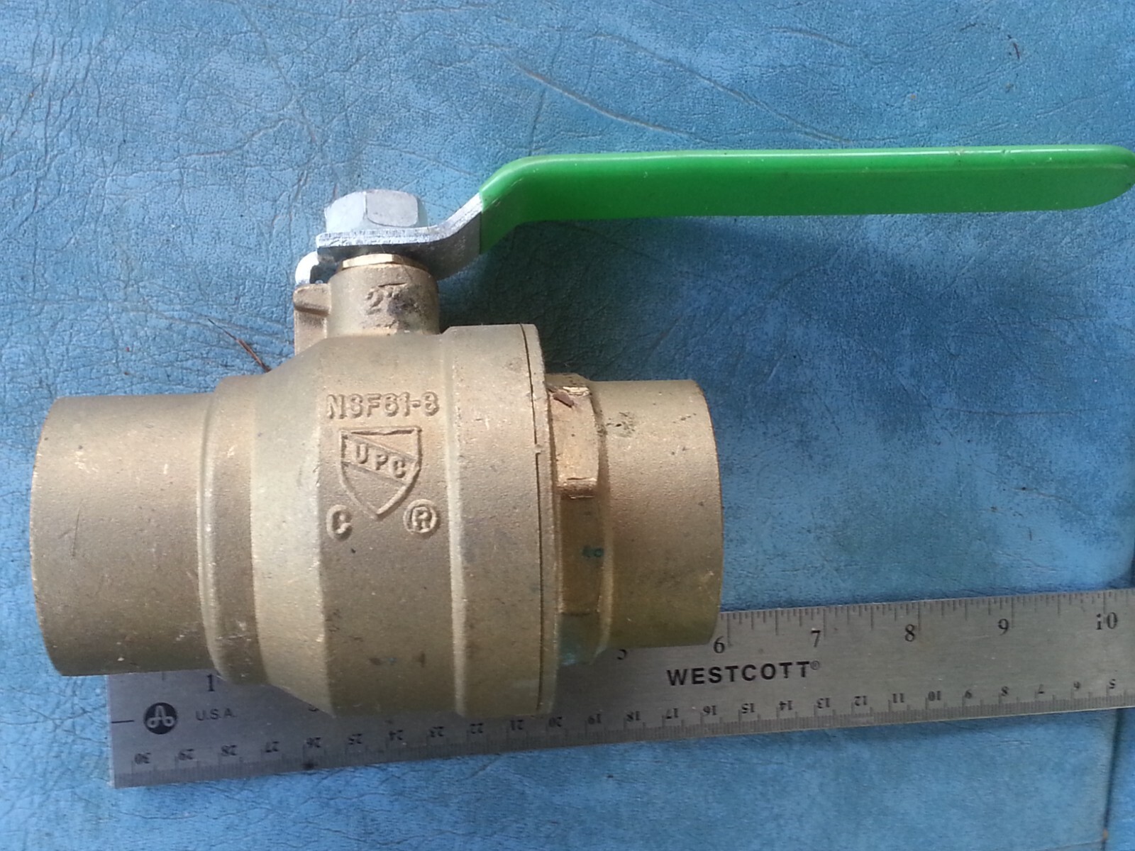 2 Inch 600 WOG Full Port Sweat (CXC) Brass Ball Valve Matco-Norca