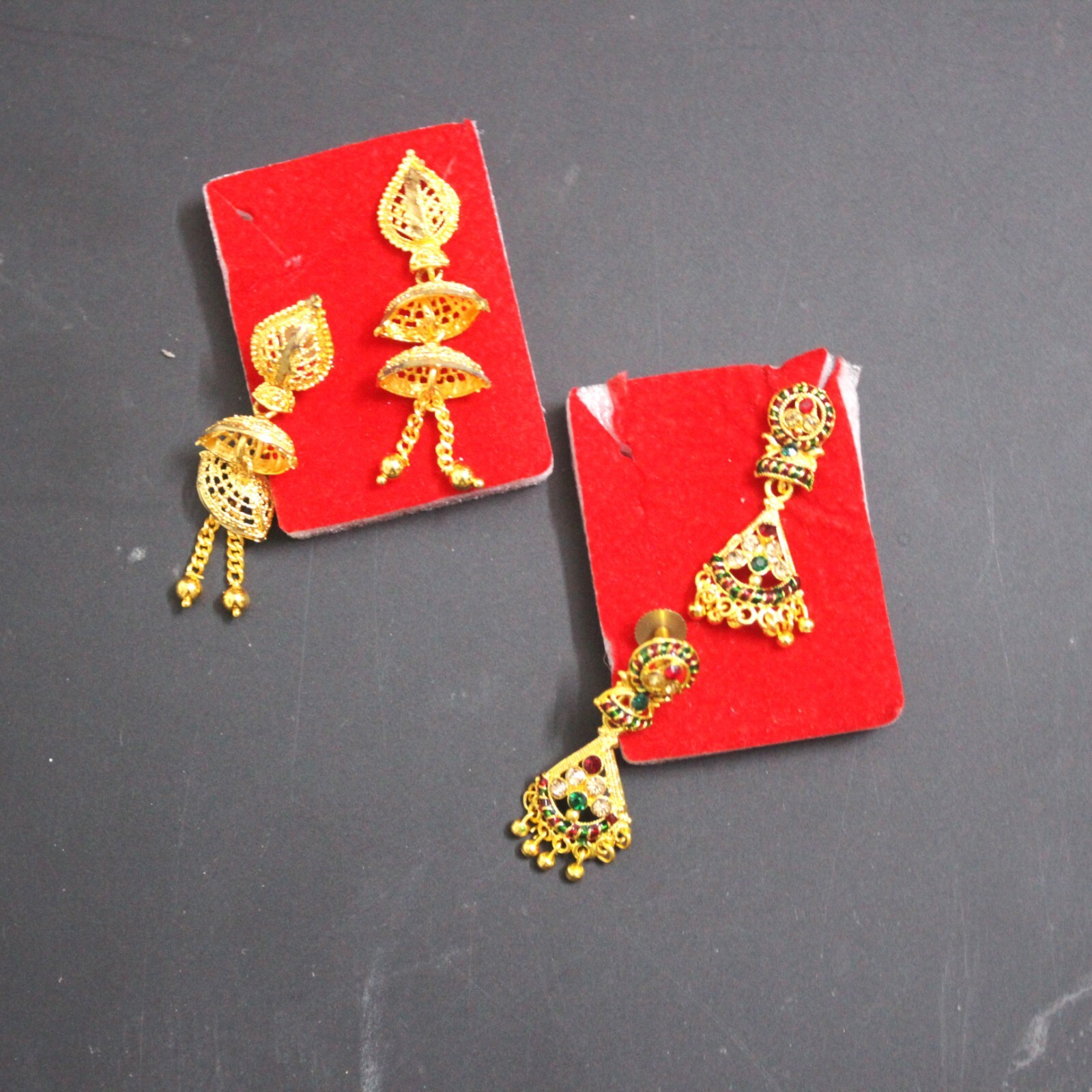 Pack de 2 Pendientes Conjunto Mujer Joyería Tradicional Regalo Étnico Desgast...