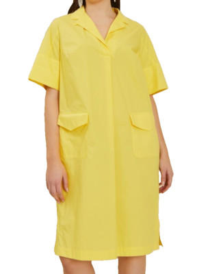  MARINA RINALDI  Cotton poplin Dress PLUS size MR 29_ US W20, IT 58, DE50, UK24