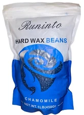 Runinto 1 Pound Hard Wax Beads for Waxing Hair Removal
