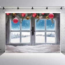 Winter Snow Landscape Backdrop Pine Tree Winter Nature Snowy Photo Background