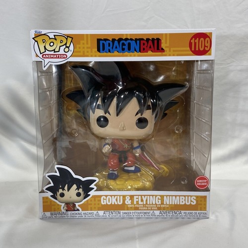 Funko Pop! Animation Goku & Flying Nimbus #1109 Dragon Ball 10-inch GameStop - 第 1/9 張圖片