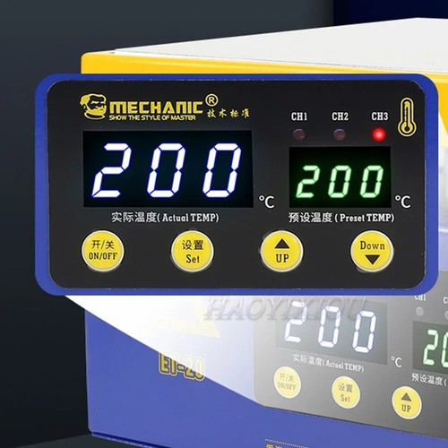 ET-10 Intelligent Constant Temperature Double Digital Display for Repairing LED - Picture 2 of 8