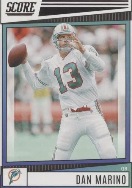 Panini Dan Marino Miami Dolphins Football Sports Trading Cards