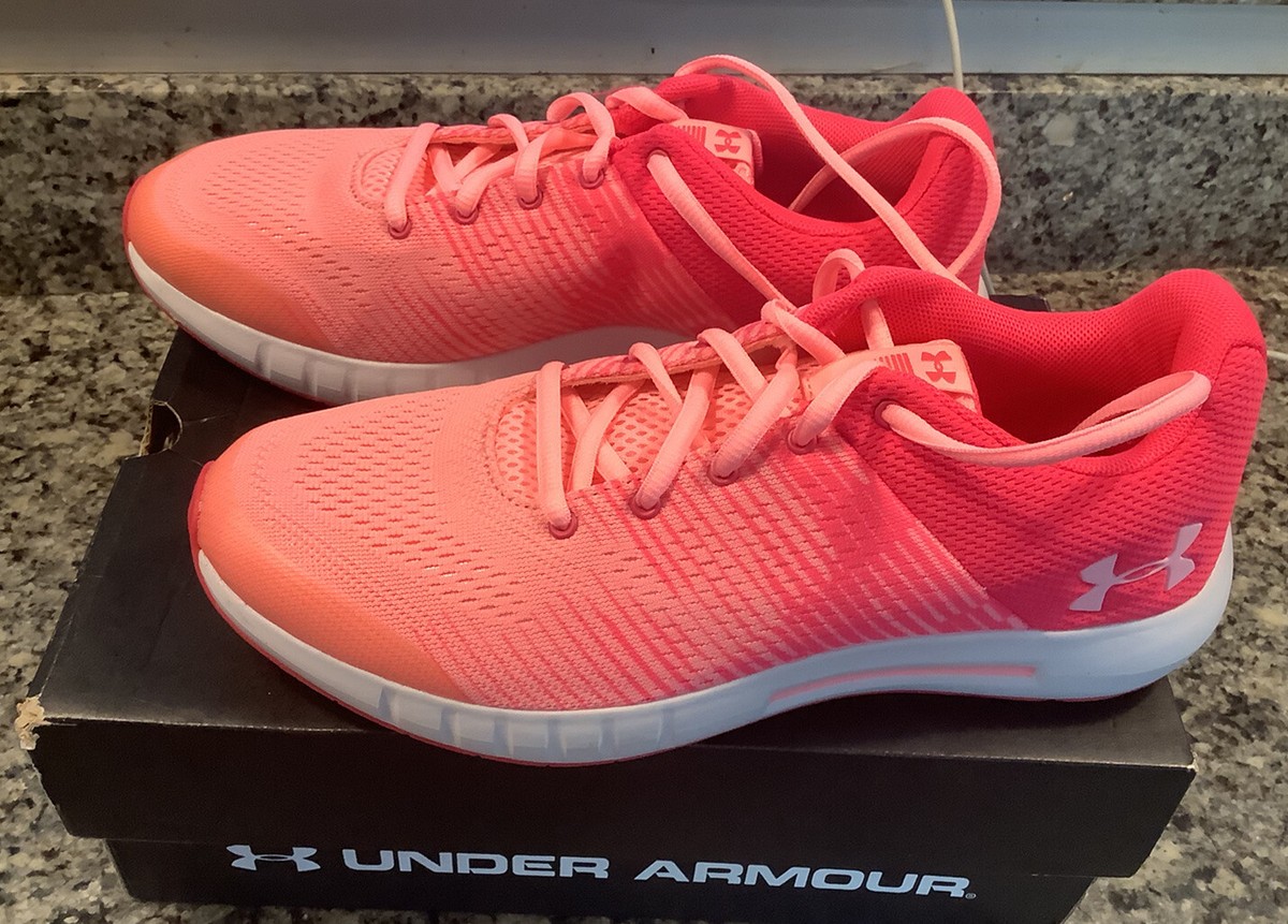 Under Armour UA Micro G Pursuit Running Training Shoes Woman Size