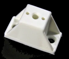 (10) Pack  1 1/4"   2 Hole Drawer Slide Spacer 