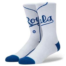Stance MLB Stadium Official Kansas City Royals Men's Crew Socks L 9-12 NEW