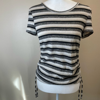 BCX| Large| Open back| Stretch| Soft| Striped 