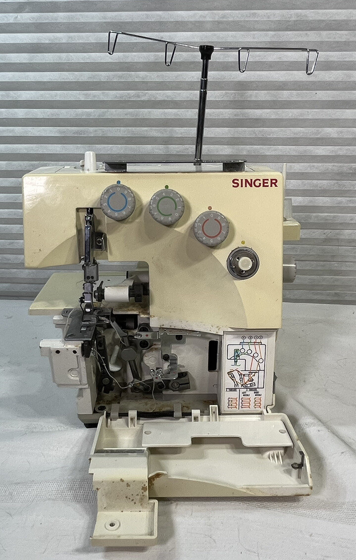 Singer Ultralock 14U34B Serger Sewing Machine NO Pedal Power Cord eBay