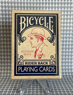 トランプ Stetson Bicycle Playing Cards Rare Sealed Bicycle Stetson Hats Rider Back Playing Card Deck