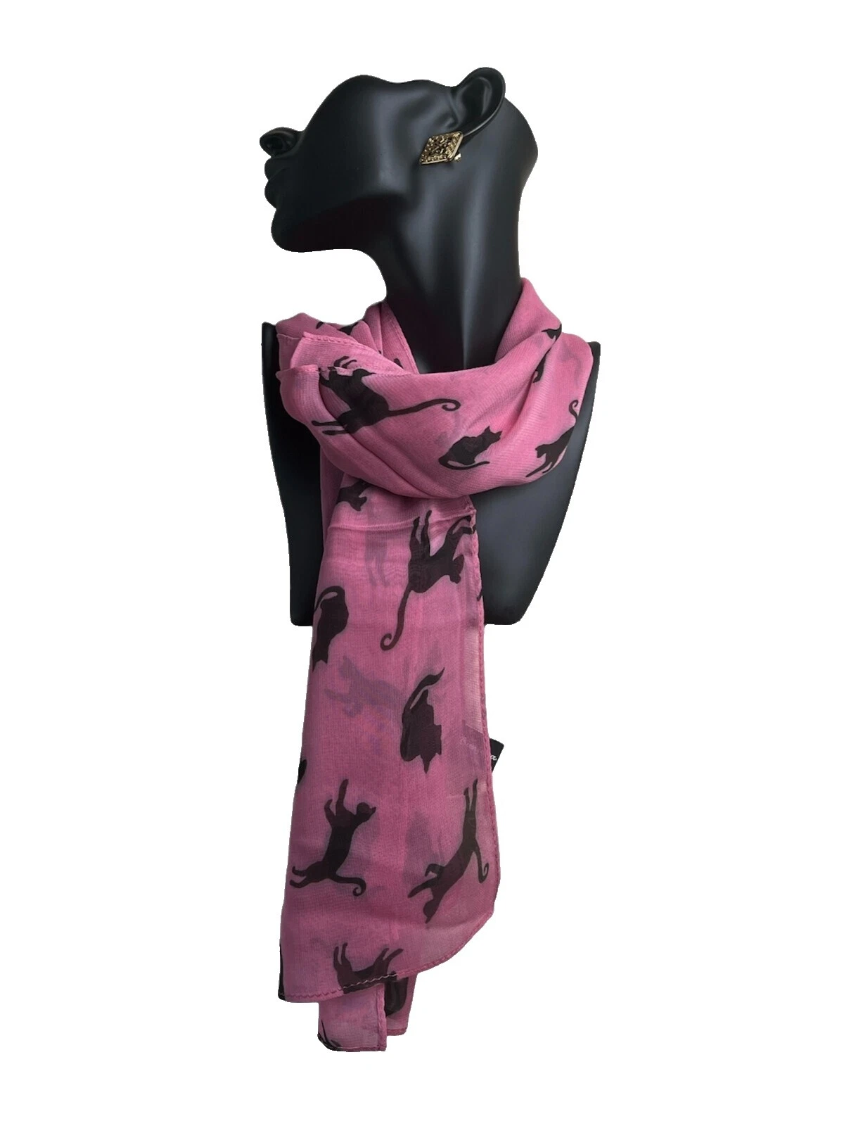 Cotton Animal Print Scarves & Wraps for Women