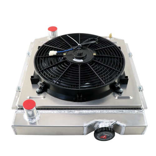 Fit 1965-66 Ford Mustang/1960-65 Falcon Comet V8 4-Row Radiator Shroud Fan Relay - Picture 7 of 17