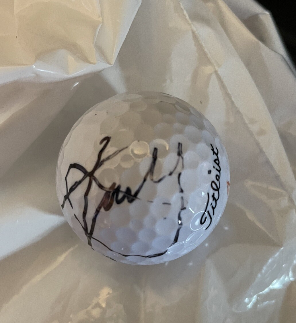 Xander Schauffele Autographed Signed 2024 MASTERS MASTERS GOLF BALL JSA COA 