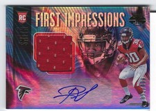 ITO SMITH 2018 Panini Illusions FIRST IMPRESSIONS RELIC AUTO RC /499 Falcons