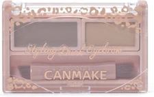 CANMAKE Styling Dual Eyebrows 01 Natural Brown