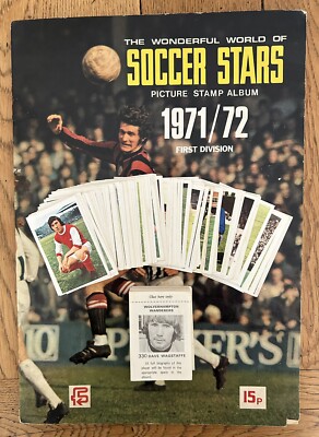 Briefmarken FKS 1971/72 Die wunderbare Welt der Fußballstars (251-330) - UNBENUTZT