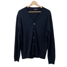 John Smedley - Navy Men's Cardigan