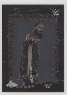 2025 Topps Chrome WWE x Cactus Jack Famed Phantoms Jimmy Uso #FMP-49 19c6
