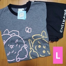 Chiikawa Men's Loungewear, Short Sleeve Shorts, Size L