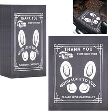 50pcs Grey Disposable Car Floor Mats 19.6x15.7 Inch Universal Fit Automotive