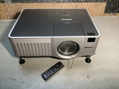 InFocus IN42+ 4000 Lumen Projector with Remote Control just 67 hours 