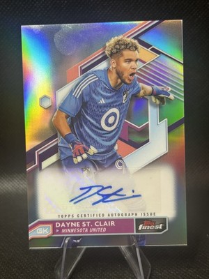 2023 Topps Finest MLS - Autographs Dayne St. Clair #A-DS (AU)