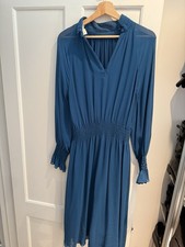 Tory Burch Emerald georgette Dress Size UK 10