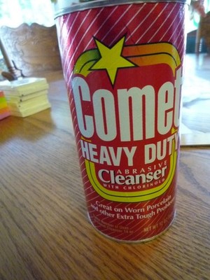 Heavy Duty Comet 12 OZ Powder in Sprinkle Container Abrasive with Chlorinol VTG
