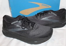 Brooks Men’s Ghost Max Running Athletic Sneakers Black NIB Sz 13
