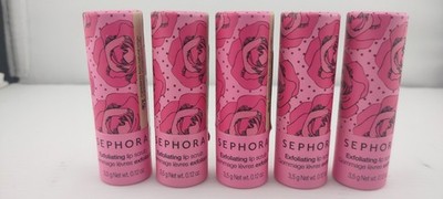 Sephora Collection ''Rose'' Exfoliating Lip Scrub X5 Great Bridal/Bday/Office Gift