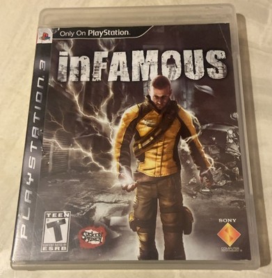 inFAMOUS -  PlayStation 3 Video Game Open World CIB Complete